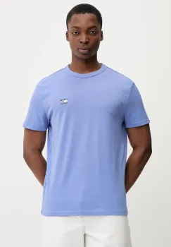 Tommy Jeans tricou culoarea violet, uni, DM0DM22667 imagine