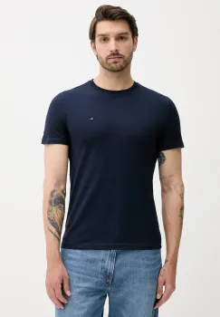 Tommy Jeans tricou din bumbac 2-pack culoarea negru, uni, DM0DM20687 imagine