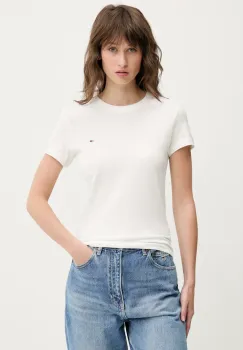 Tommy Jeans tricou din bumbac 2-pack femei, DW0DW21366 imagine