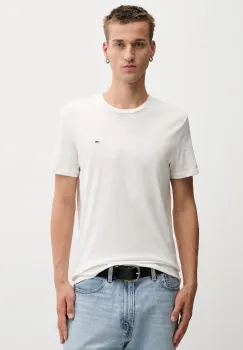 Tommy Jeans tricou din bumbac 3-pack culoarea alb, uni, DM0DM21579 imagine