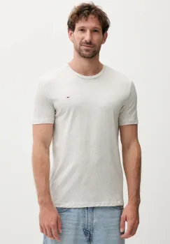 Tommy Jeans tricou din bumbac 3-pack culoarea alb, uni, DM0DM21579 imagine