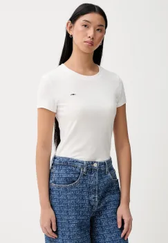 Tommy Jeans tricou din bumbac 3-pack culoarea roz, DW0DW22175 imagine