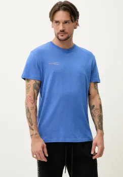 Tommy Jeans tricou din bumbac barbati, culoarea violet, cu imprimeu, DM0DM21303 imagine