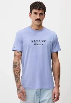 Tommy Jeans tricou din bumbac cu imprimeu, DM0DM22322 imagine