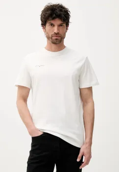 Tommy Jeans tricou din bumbac culoarea alb, cu imprimeu, DM0DM21780 imagine