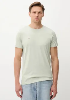 Tommy Jeans tricou din bumbac culoarea alb, uni, DM0DM04411 imagine