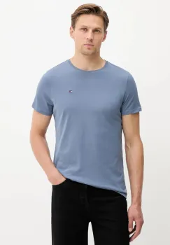 Tommy Jeans tricou din bumbac culoarea alb, uni, DM0DM04411 imagine