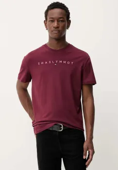 Tommy Jeans tricou din bumbac culoarea bej, cu imprimeu, DM0DM20744 imagine