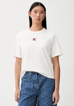 Tommy Jeans tricou din bumbac culoarea bordo, DW0DW22202 imagine