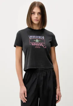 Tommy Jeans tricou din bumbac culoarea negru, DW0DW21533 imagine