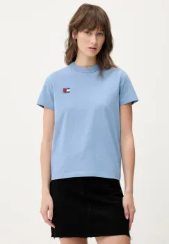 Tommy Jeans tricou din bumbac femei, DW0DW20153 imagine