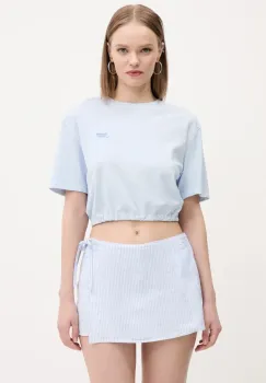 Tommy Jeans tricou din bumbac femei, DW0DW20324 imagine