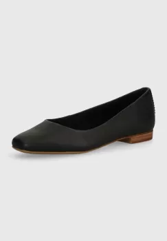 Toms balerini de piele Briella culoarea negru, 10020813 imagine