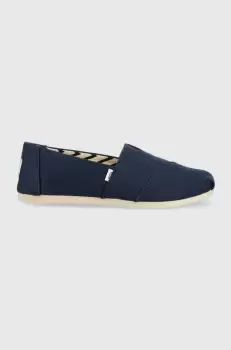 Toms espadrile Alpargata culoarea albastru marin imagine