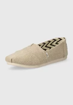 Toms espadrile Alpargata culoarea bej, 10018279 imagine