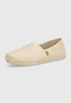 Toms espadrile Alpargata culoarea bej, 10020656 imagine