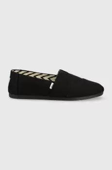 Toms espadrile Alpargata culoarea negru imagine