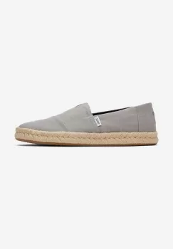 Toms espadrile Alpargata Rope culoarea gri imagine
