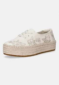 Toms espadrile cu platforma pentru femei VALENCIA LACE UP imagine