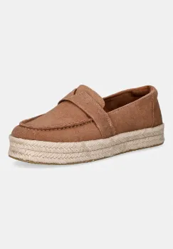Toms espadrile pentru femei, din piele intoarsa BLAKELY imagine