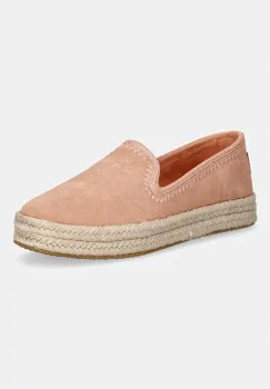 Toms espadrile pentru femei, din piele intoarsa CAROLINA imagine