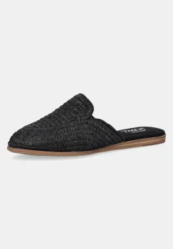 Toms papuci RAFFIA culoarea negru, 10022001 imagine