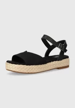 Toms sandale Abby culoarea negru, cu platforma, 10020814 imagine