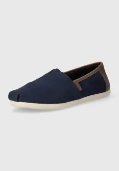 Toms tenisi Alpargata culoarea albastru marin, 10020866 imagine