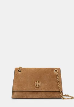 Tory Burch geanta crossbody pentru femei din piele intoarsa Kira imagine