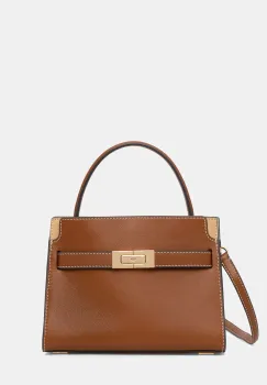 Tory Burch geanta crossbody pentru femei, din piele Lee Radziwill imagine