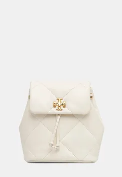 Tory Burch rucsac Kira Diamond culoarea alb, mic, uni, 170485-100 imagine