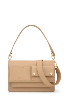 Tous geanta Audree Pockets culoarea bej, 2002358101 imagine