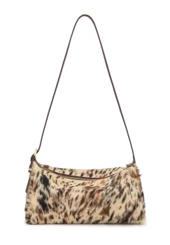 Tous geanta de piele FOLD culoarea bej, 2002306743 imagine