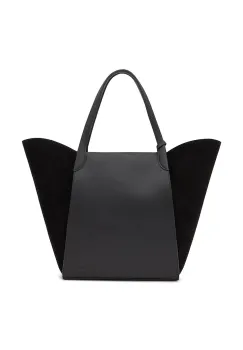 Tous geanta de piele TULIP culoarea negru, 2002301451 imagine