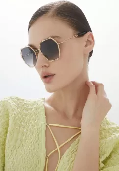 Tous ochelari de soare femei, culoarea maro imagine
