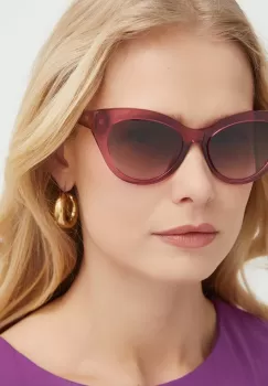 Tous ochelari de soare femei, culoarea violet, STOB86_540AFD imagine