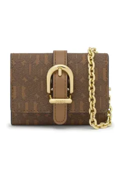 Tous portofel BUCKLES SILHOUETTE femei, culoarea bej, 2002205743 imagine