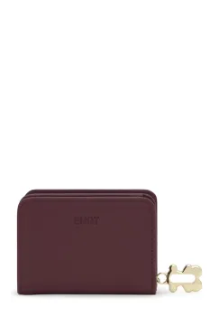 Tous portofel de piele FOLD culoarea bordo, 2002306021 imagine