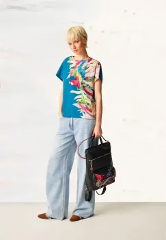tricou din bumbac culoarea verde imagine