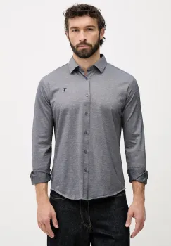 Trussardi camasa pentru barbati, cu bumbac imagine