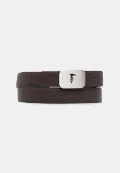 Trussardi curea de piele culoarea maro, B346B000010N imagine
