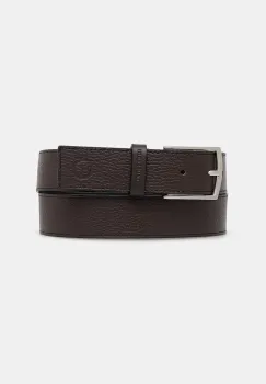 Trussardi curea de piele culoarea maro, B349B000012N imagine