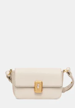 Trussardi geanta de piele culoarea negru, Z601E106075N imagine