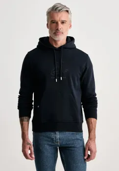 Trussardi  hanorac cu gluga pentru barbati din bumbac imagine