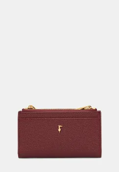 Trussardi portofel de piele culoarea bordo, I040E000071N imagine
