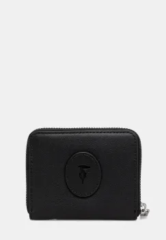 Trussardi portofel de piele culoarea negru, I029E000042N imagine