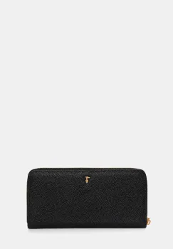 Trussardi portofel de piele culoarea negru, I042E000073N imagine