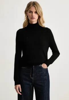 Trussardi  pulover cu guler inalt pentru femei din lana imagine