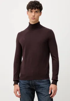 Trussardi pulover culoarea maro, light, cu guler, M0178000019N imagine