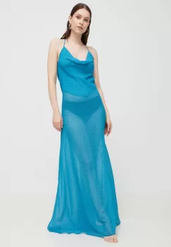 Trussardi rochie maxi, evazati imagine